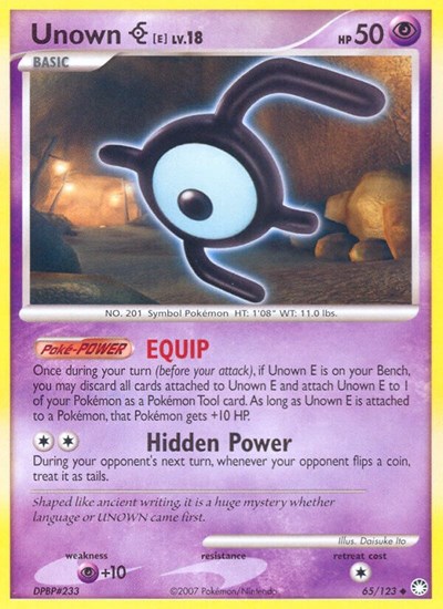 Unown [E] #65 Mysterious Treasures