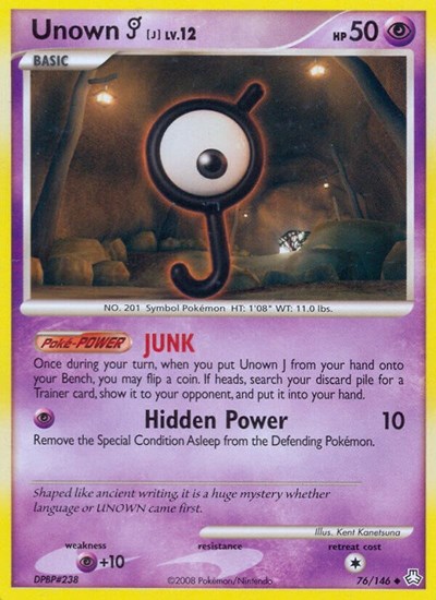 Unown #76 Legends Awakened