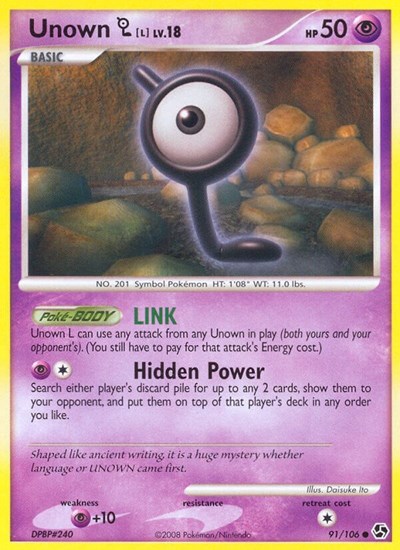 Unown [L] #91 Great Encounters