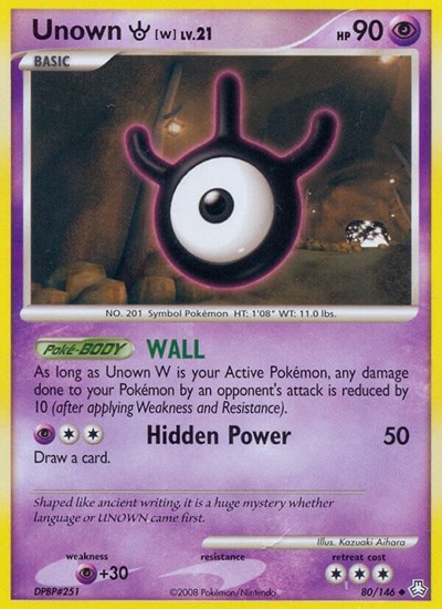Unown #80 Legends Awakened