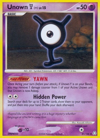 Unown #81 Legends Awakened