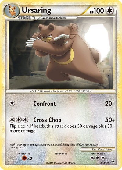 Ursaring #37 Call of Legends