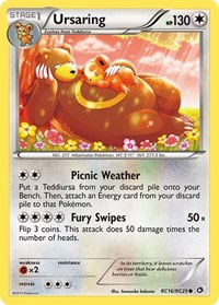 Ursaring #RC16 Legendary Treasures: Radiant Collection