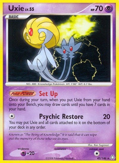 Uxie #43 Legends Awakened