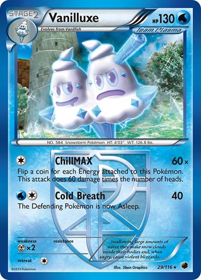 Vanilluxe #29 Plasma Freeze