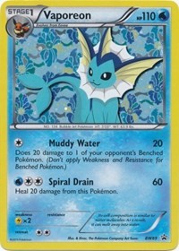 Vaporeon #BW89 Black and White Promos