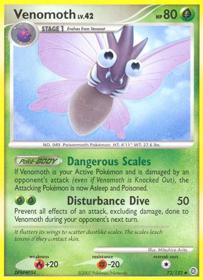 Venomoth #73 Secret Wonders