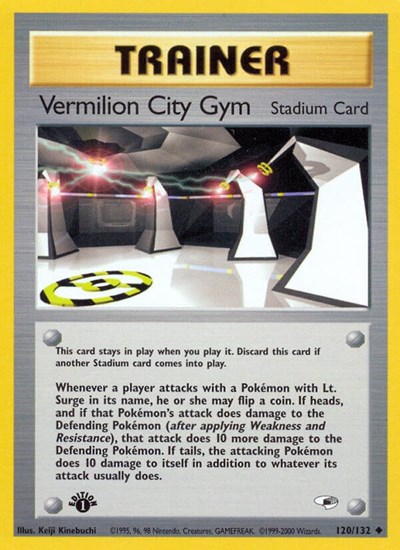 Vermilion City Gym #120 Gym Heroes