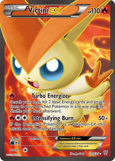 Victini EX #131 Plasma Storm