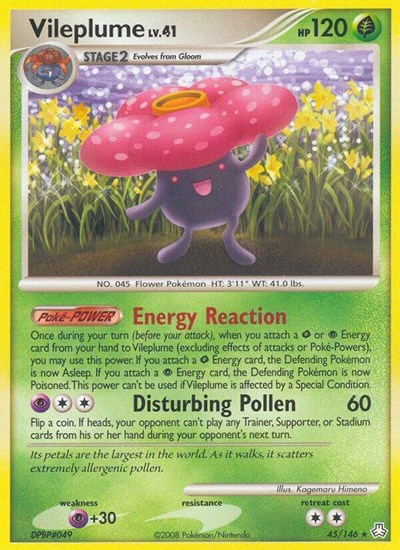 Vileplume #45 Legends Awakened