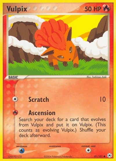 Vulpix #81 Hidden Legends