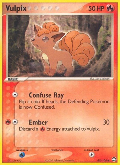 Vulpix #69 Power Keepers