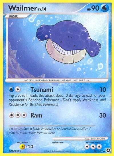 Wailmer #58 Great Encounters