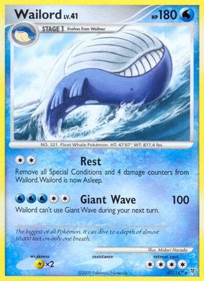 Wailord #47 Supreme Victors