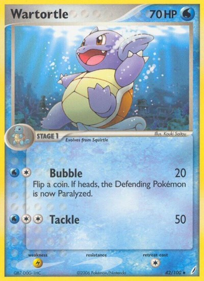 Wartortle #42 Crystal Guardians