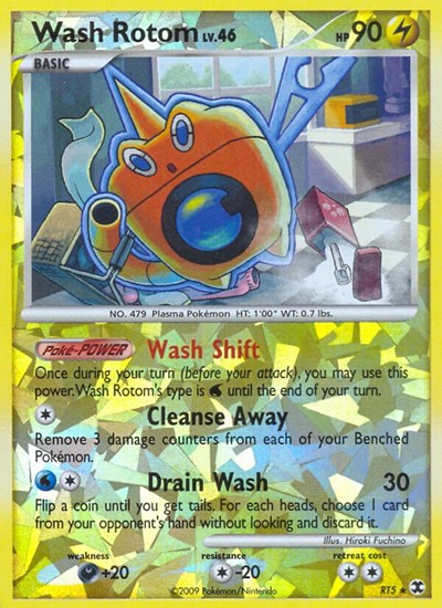Wash Rotom #RT5 Rising Rivals
