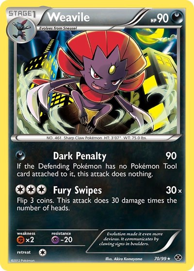 Weavile #70 Next Destinies