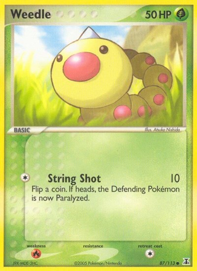 Weedle #87 Delta Species