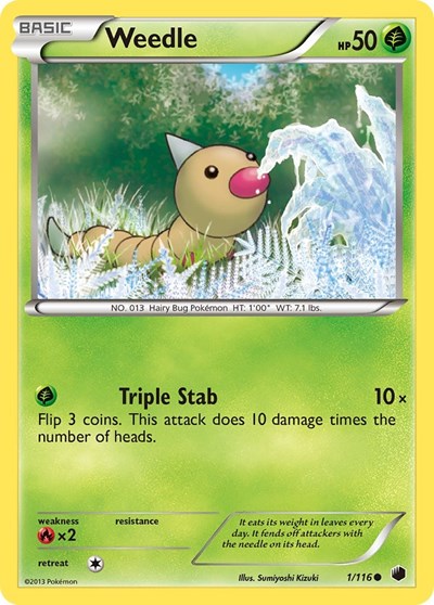 Weedle #1 Plasma Freeze