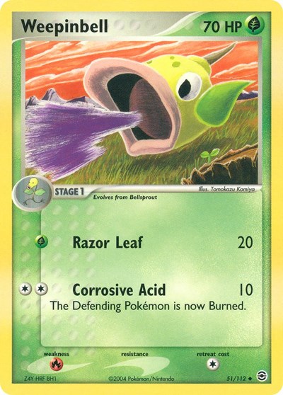 Weepinbell #51 FireRed & LeafGreen