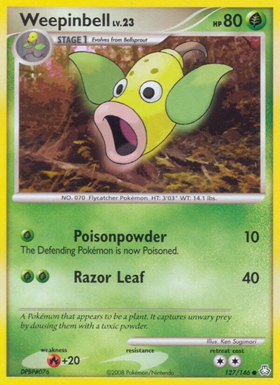 Weepinbell #127 Legends Awakened
