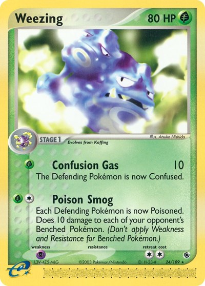 Weezing #24 PSA 10