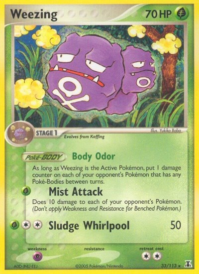 Weezing #33 Delta Species