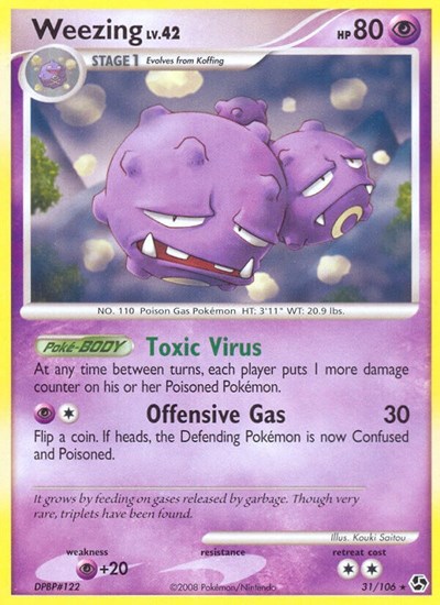 Weezing #31 Great Encounters