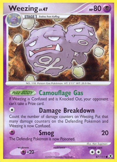 Weezing #87 Rising Rivals