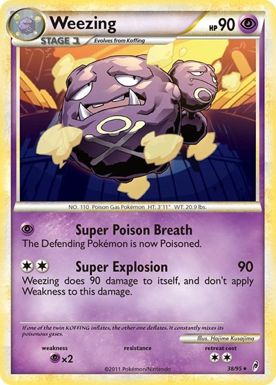 Weezing #38 Call of Legends