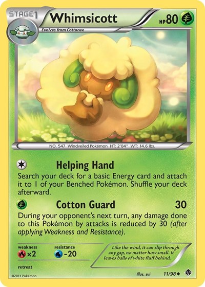 Whimsicott #11 Emerging Powers