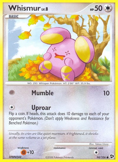 Whismur #94 Great Encounters