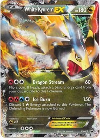 White Kyurem EX #BW63 Black and White Promos