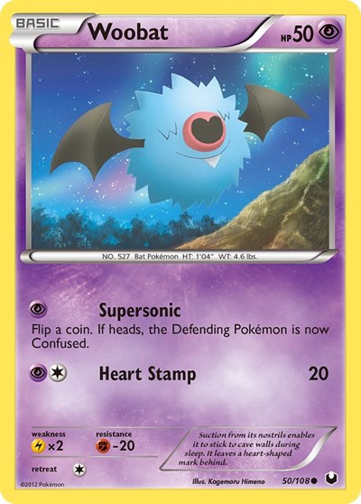 Woobat #50 Dark Explorers