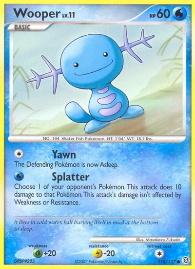 Wooper #118 Secret Wonders