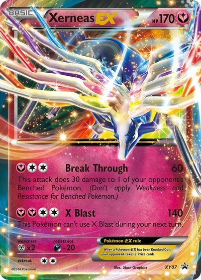 Xerneas EX #XY07 XY Promos