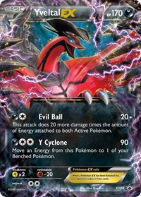 Yveltal EX #XY08 XY Promos