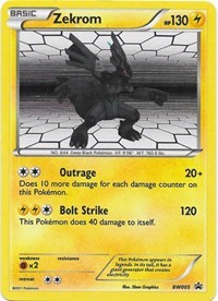 Zekrom #BW005 Black and White Promos