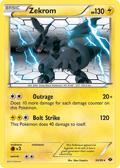 Zekrom #50 Next Destinies