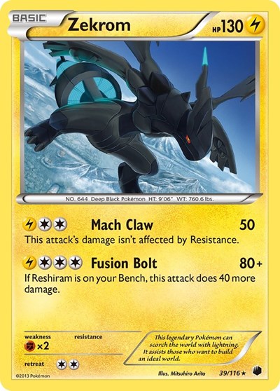 Zekrom #39 Plasma Freeze