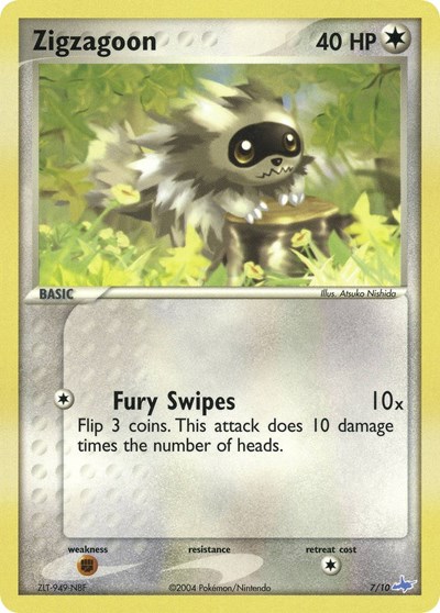 Zigzagoon #7 EX Trainer Kit 1: Latias & Latios