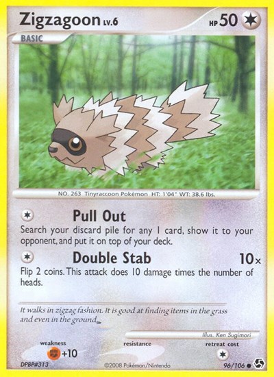 Zigzagoon #96 Great Encounters