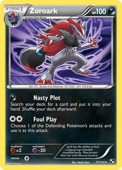 Zoroark Black and White #71