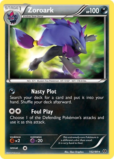 Zoroark #102 Next Destinies