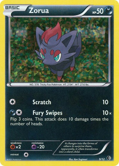 Zorua #9 McDonald's Promos 2011