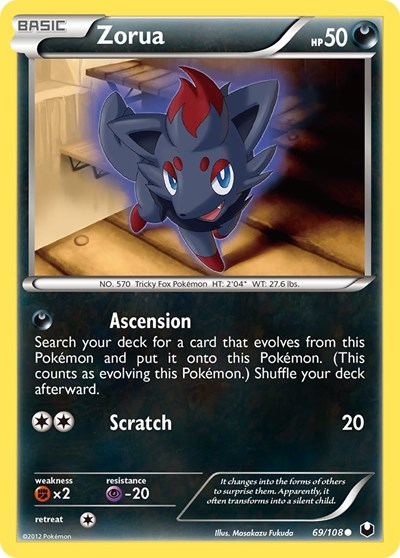 Zorua #69 Dark Explorers