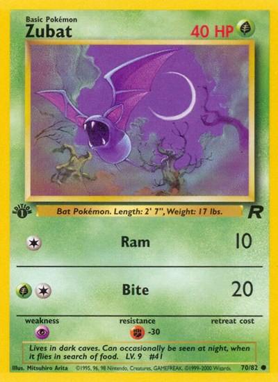 Zubat #70 Team Rocket