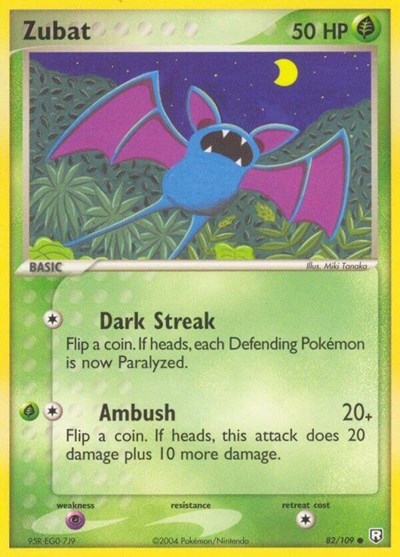 Zubat #82 Team Rocket Returns
