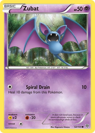 Zubat #52 Plasma Storm
