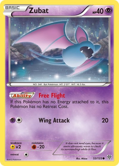 Zubat #53 Plasma Storm